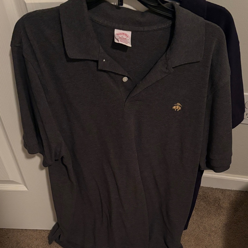 Brooks Brothers Charcoal Polo Shirt